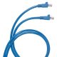 Legrand 051510 konszolidációs patch kábel RJ45-RJ45 Cat6 árnyékolatlan (U/UTP) LSZH (LSOH) 8 méter kék d: 6,2 mm AWG24 LCS3 ( Legrand 051510 )