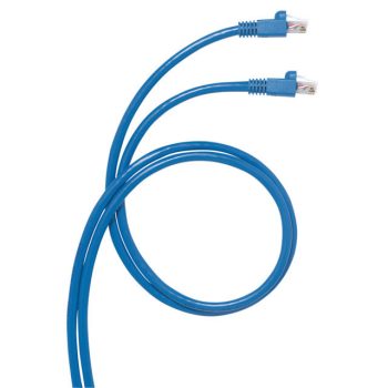   Legrand 051514 konszolidációs patch kábel RJ45-RJ45 Cat6 árnyékolt (F/UTP) LSZH (LSOH) 15 méter kék d: 6,2 mm AWG24 LCS3 ( Legrand 051514 )