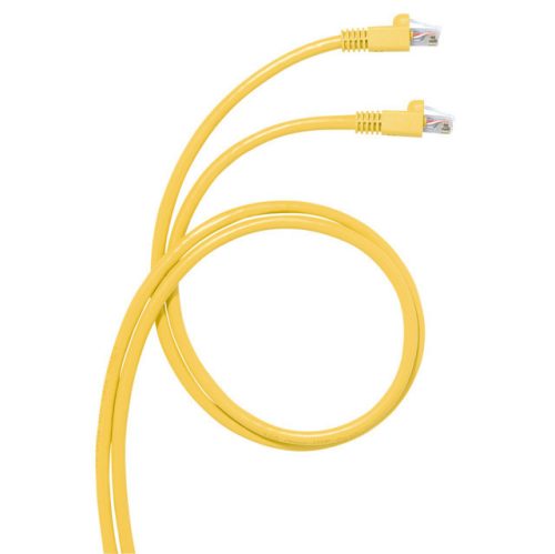 Legrand 051524 konszolidációs patch kábel RJ45-RJ45 Cat6A árnyékolt (S/FTP) LSZH (LSOH) 15 méter sárga d: 6 mm AWG26 LCS3 ( Legrand 051524 )