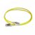 Legrand 051551 patch kábel RJ45-RJ45 Cat6A árnyékolt (S/FTP) LSZH (LSOH) 1 méter sárga d: 5,2mm AWG28 LCS3 ( Legrand 051551 )