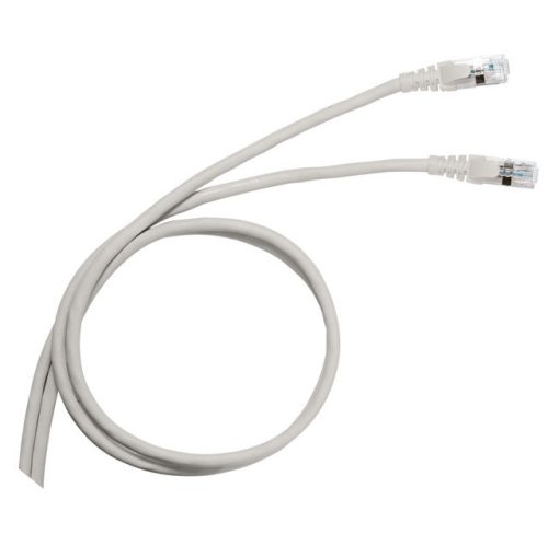 Legrand 051637 patch kábel RJ45-RJ45 Cat5e árnyékolatlan (U/UTP) PVC 2 méter szürke d: 5.4mm AWG24 LCS3 ( Legrand 051637 )