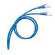 Legrand 051755 patch kábel RJ45-RJ45 Cat6 árnyékolt (S/FTP) PVC 5 méter kék d: 6,2mm AWG27 LCS3 ( Legrand 051755 )