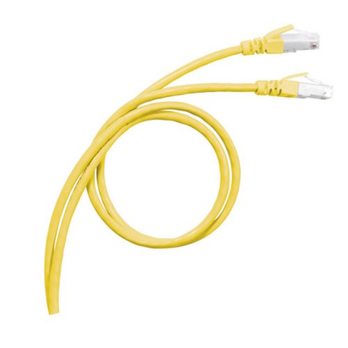 Legrand 051781 patch kábel RJ45-RJ45 Cat6A árnyékolt (S/FTP) PVC 2 méter sárga d: 6,2mm AWG27 LCS3 ( Legrand 051781 )