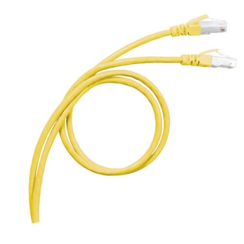 Legrand 051783 patch kábel RJ45-RJ45 Cat6A árnyékolt (S/FTP) PVC 5 méter sárga d: 6,2mm AWG27 LCS3 ( Legrand 051783 )