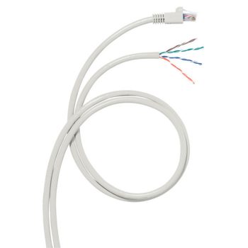   Legrand 051790 konszolidációs patch kábel RJ45-AWG Cat5e árnyékolatlan (U/UTP) AWG24 LSZH (LSOH) szürke d: 5,5 mm 8 méter LCS3 ( Legrand 051790 )