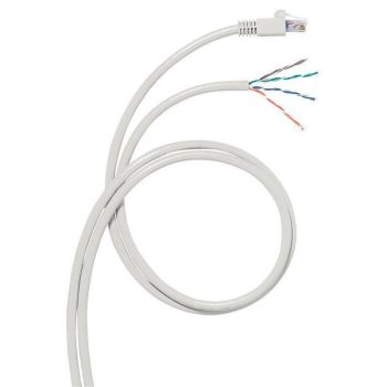   Legrand 051794 konszolidációs patch kábel RJ45-AWG Cat5e árnyékolt (F/UTP) AWG24 LSZH (LSOH) szürke d: 6,5 mm 15 méter LCS3 ( Legrand 051794 )