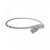 Legrand 051817 patch kábel RJ45-RJ45 Cat5e árnyékolatlan (U/UTP) PVC 0,5 méter szürke d: 5.4mm AWG24 LCS3 ( Legrand 051817 )