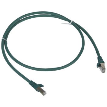   Legrand 051850 patch kábel RJ45-RJ45 Cat6 árnyékolt (F/UTP) LSZH (LSOH) 1 méter zöld d: 6mm AWG26 LCS3 ( Legrand 051850 )