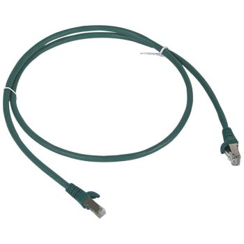   Legrand 051851 patch kábel RJ45-RJ45 Cat6 árnyékolt (F/UTP) LSZH (LSOH) 2 méter zöld d: 6mm AWG26 LCS3 ( Legrand 051851 )