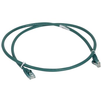   Legrand 051861 patch kábel RJ45-RJ45 Cat6 árnyékolatlan (U/UTP) LSZH (LSOH) 5 méter zöld d: 6mm AWG24 LCS3 ( Legrand 051861 )