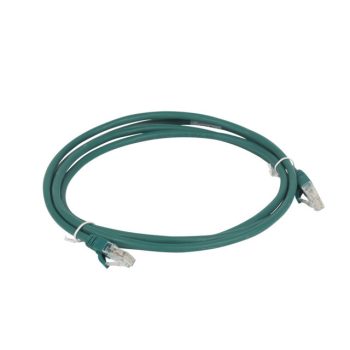   Legrand 051875 patch kábel RJ45-RJ45 Cat6A árnyékolatlan (U/UTP) LSZH (LSOH) 2 méter zöld d: 6,2mm AWG26 LCS3 ( Legrand 051875 )