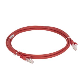   Legrand 051879 patch kábel RJ45-RJ45 Cat6A árnyékolatlan (U/UTP) LSZH (LSOH) 2 méter piros d: 6,2mm AWG26 LCS3 ( Legrand 051879 )