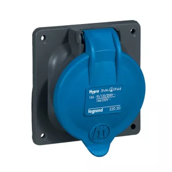   Legrand 052020 Hypra beépíthető aljzat 3P+N+E 16A 250V IP44 ( Legrand 052020 )