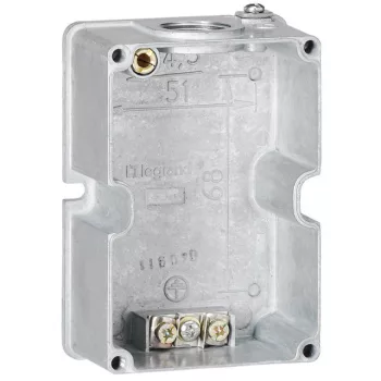   Legrand 052069 Hypra fém alapdoboz IP44 162 rögzíthetődugóhoz ( Legrand 052069 )