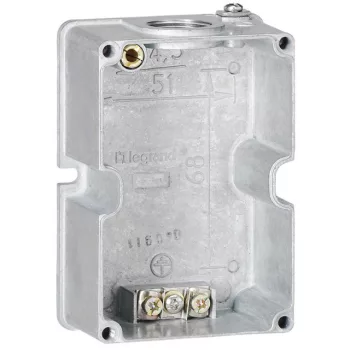   Legrand 052269 Hypra fém alapdoboz IP44 163/164 rögzíthetődugóhoz ( Legrand 052269 )