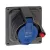 Legrand 052702 Hypra Dafbfrm-322k06 230V~ IP44/55 Prisinter aljzat ( Legrand 052702 )