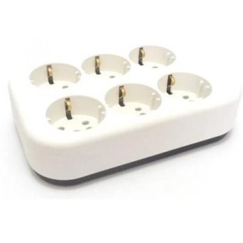   Legrand 053424 6x2P+F elosztósor vezeték nélküli, fehér ( Legrand 053424 )