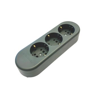   Legrand 053471 3x2P+F elosztósor vezeték nélküli, szürke ( Legrand 053471 )