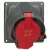 Legrand 053603 Hypra Dafbfrm-633k06 400V~ IP44/55 Prisinter aljzat ( Legrand 053603 )