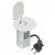 Legrand 054085 Összeszerelt asztali kábelrendező 2P+F csatlakozóaljzattal és USB telefontöltővel, fehér keret és mechanizmus, 1x2P+F csatlakozóaljzat burkolattal, 1x USB , 2 m tápkábellel 2P+F csatlakozódugóval ( Legrand 054085 )