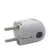 Legrand 054365 2P+F csatlakozódugó, műanyag, oldalsó bekötésű, fehér ( Legrand 054365 )