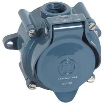   Legrand 054700 Ipari csatlakozó 2P aljzat, 24V~,16A, fém ( Legrand 054700 )
