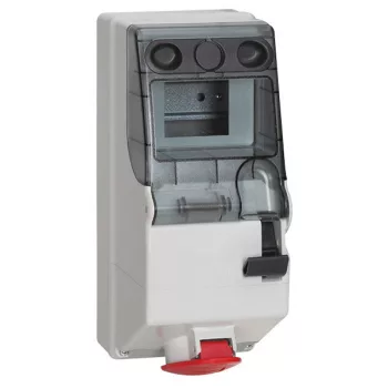   Legrand 056645 P17 Tempra Dafrsr-163k06 m 400V IP44 reteszelt aljzat ( Legrand 056645 )