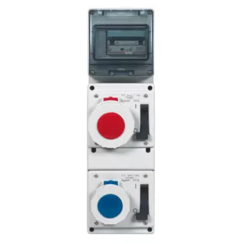   Legrand 057320 P17 Tempra Pro Dafbe162k06T 230V IP67 beépíthető csatlakozóaljzat reteszelő kapcsolóval ( Legrand 057320 )