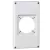 Legrand 057712 P17 Tempra kompakt előlap 1 férőhelyes, 16-32A ( Legrand 057712 )
