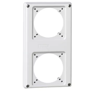   Legrand 057713 P17 Tempra kompakt előlap 2 férőhelyes, 16A ( Legrand 057713 )