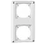 Legrand 057713 P17 Tempra kompakt előlap 2 férőhelyes, 16A ( Legrand 057713 )