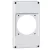Legrand 057717 P17 Tempra kompakt előlap 1férőhelyes, 63A ( Legrand 057717 )
