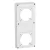 Legrand 057718 P17 Tempra standard előlap 2férőhelyes, 16-32A ( Legrand 057718 )