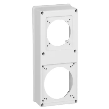   Legrand 057719 P17-Tempra standard előlap 2férőhelyes, 16-63A ( Legrand 057719 )