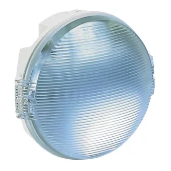   Legrand 062425 Koro hajólámpa kerek fehér, E27, 100W, IP55, normál izzós ( Legrand 062425 )