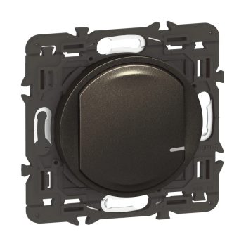   Legrand 064891A Céliane with Netatmo okos kapcsoló/dimmer (végrehajtó), nulla vezető nélkül (retrofit), keret nélkül, grafit (Legrand 064891A)