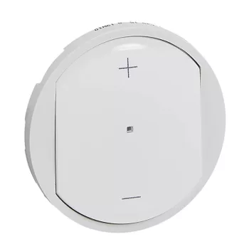   Legrand 065084A Céliane 3 vezetékes nyomógombos fényerőszabályzó burkolat, fehér (Legrand 065084A)