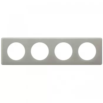   Legrand 066604 Céline 4-es keret szürke gyöngy ( Legrand 066604 )