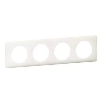   Legrand 066634 Céliane 4-es keret, fényes fehér ( Legrand 066634 )
