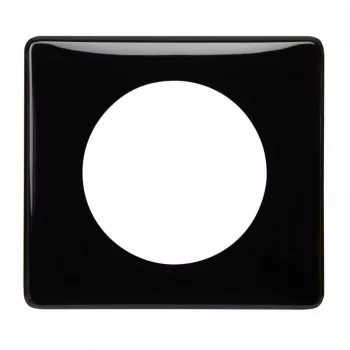   Legrand 066681 Céliane 1-es keret fekete lakk ( Legrand 066681 )