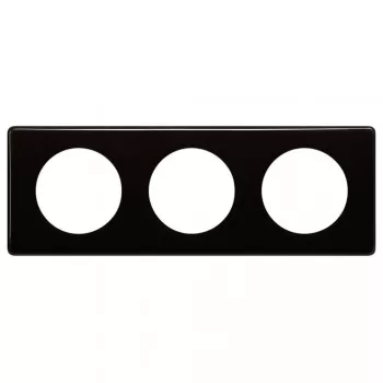   Legrand 066683 Céliane 3-as keret fekete lakk ( Legrand 066683 )