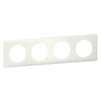   Legrand 066704 Céliane 4-es keret, kréta fehér ( Legrand 066704 )