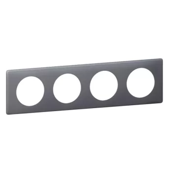   Legrand 066734 Céliane 4-es keret, kékesszürke ( Legrand 066734 )
