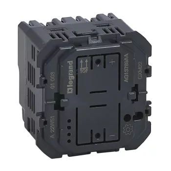   Legrand 067083A Céliane nyomógombos fényerőszabályzó 125W, 2 vezetékes (Legrand 067083A)
