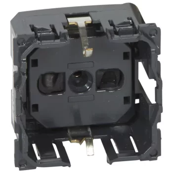   Legrand 067153 Céliane 2P+F földelt csatlakozóaljzat gyermekvédelemmel, rugós ( Legrand 067153 )