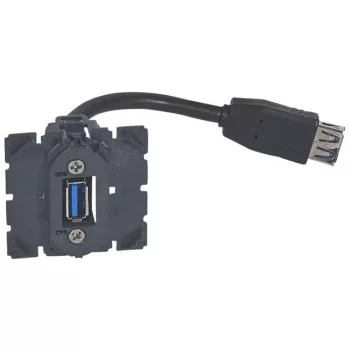   Legrand 067372 Céliane USB aljzat, elővezetékezett ( Legrand 067372 )