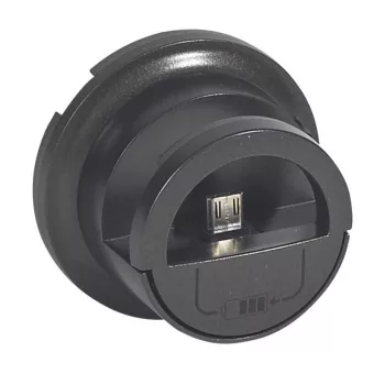   Legrand 067910 Céliane micro USB dokkolós töltőaljzat burkolat,grafit ( Legrand 067910 )