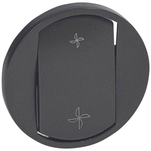 Legrand 067961 Céliane 2 fokozatú ventillátor vezérlő burkolat, grafit ( Legrand 067961 )