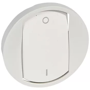   Legrand 068021 Céliane széles billentyű kétpólusú kapcsolóhoz fehér ( Legrand 068021 )