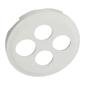   Legrand 068230 Céliane TV-R-SAT-SAT burkolat, fehér ( Legrand 068230 )